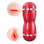 Мастурбатор с двумя входами OYO - Double Pump RED, YQM-205 RED