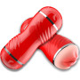 Мастурбатор с двумя входами OYO - Double Pump RED, YQM-205 RED