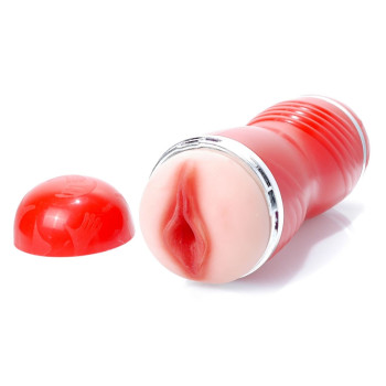 Мастурбатор с двумя входами OYO - Double Pump RED, YQM-205 RED