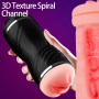 Мастурбатор с двумя входами OYO - Double Pump BLACK, YQM-205 BLACK