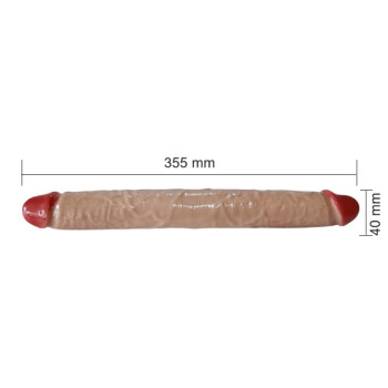 Подвійний фалоімітатор OYO - Double Dong 14", YQM-081