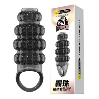 Стимулююча насадка Meleon - Dominate Beads Locking Sleeve, PS-16