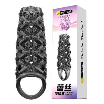 Стимулююча насадка Meleon - Lace Locking Sleeve, PS-09