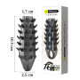 Стимулююча насадка Meleon - Dragon Scale Ejaculation Control Sleeve, PS-02