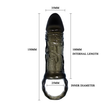 Насадка-презерватив "Men extension" BI-026211-1