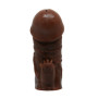 Насадка - презерватив BI-016001-0902S (коричневий)