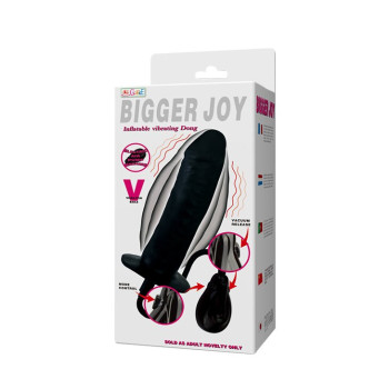Вібратор BIGGER JOY BW-008078DAQ, що розширюється.