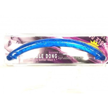 Двойной фаллоимитатор "Double Dong" BI-040015 BLUE