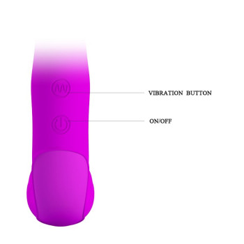 Безременний вібрострапон "ANGELO PURPLE" BI-014227