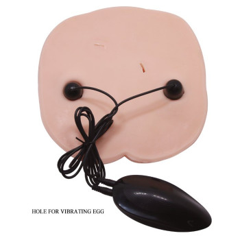Мастурбатор з подвійною вібрацією та двома входами Crazy Bull - Realistic Vagina and Anal, BM-009022Z-1