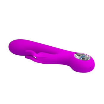 Вибромассажер с клиторальным отростком «Hot Rabbit» BI-014480