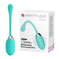 Віброяйце з рельєфним дизайном PrettyLove " Franklin " BI-014656