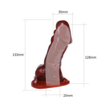 Насадка - презерватив BI-016006N-0102S ( телесная )
