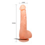 Фалоімітатор з вібрацією Baile Skin " BONNY " BW-008041ZSY