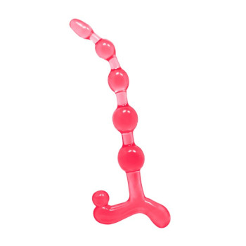 Анальные бусы "Bendy twist" BI-040005 0101S