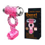 Ерекційне вібро кільце зі стимулятором клітора Sweet Vibration Ring, BI-014080