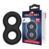 Кільце ерекційне Crazy Bull SUPER SOFT DOUBLE II, BI-210185