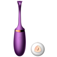 Віброяйце з пультом дистанційного керування - Vibrating Silicone Love EGG USB, BS6300002
