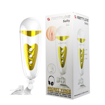 Мастурбатор попка з вібрацією Pretty Love - Sally, BM-00900T50-1