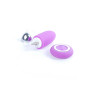 Віброяйце з пультом дистанційного керування - Remoted controller egg 0.3 USB Purple, BS2600109