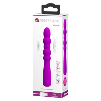 Гибкий вибро стимулятор PRETTY LOVE - MONROE, BI-014758