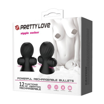 Вібростимулятори для сосків PRETTY LOVE - Nipple Sucker, BI-014545