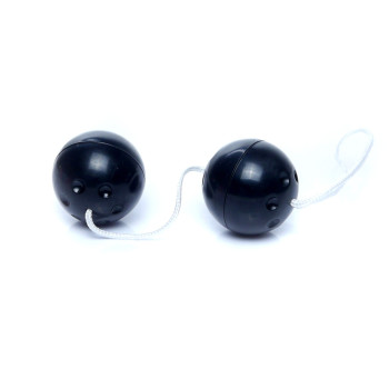 Вагинальные шарики Duo balls Black, BS6700026