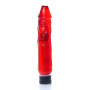 Вібратор Boss Series - Juicy Jelly Multispeed Red, (довжина 22 см, діаметр 4 см) BS6700075