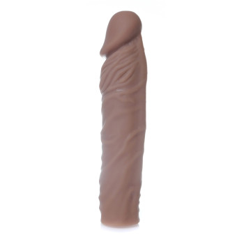 Насадка презерватив подовжує Boss Series - Perfect Sleeve Mulatto (extends 4 cm), BS6700097