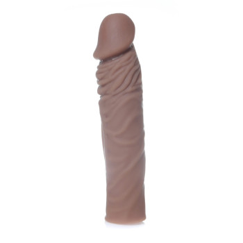 Насадка презерватив подовжує Boss Series - Perfect Sleeve Mulatto (extends 4 cm), BS6700097