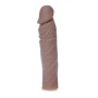 Насадка презерватив подовжує Boss Series - Perfect Sleeve Mulatto (extends 4 cm), BS6700097