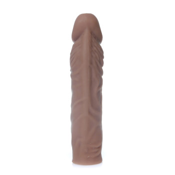 Насадка презерватив подовжує Boss Series - Perfect Sleeve Mulatto (extends 4 cm), BS6700097