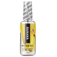 Лубрикант для орального сексу зі смаком банана EGZO AROMA GEL - Banana, 50 мл