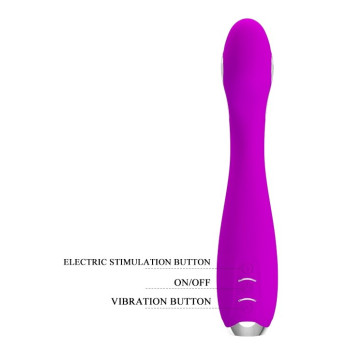 Вибратор Pretty Love - HECTOR G-SPOT VIBRATOR с электростимуляцией, BI-014765