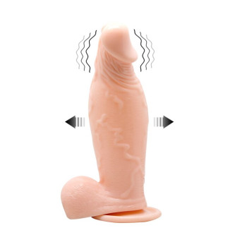 Расширяющийся вибратор на присоске INFLATABLE, BW-008067AQ