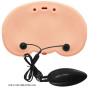 Мастурбатор вагіна та анус з подвійною вібрацією CRAZY BULL - Judy Vibrating, BM-009095Z-1