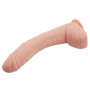 Фаллоимитатор на присоске Baile Beautiful ALEX 10.6'' Flesh, BW-008037NR