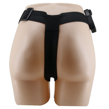 Страпон с вибрацией Ultra Passionate Harness Realdeal Penis 6.2'' - Brown