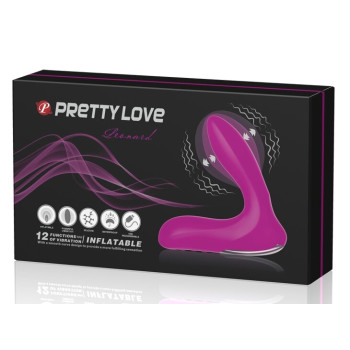Масажер простати PRETTY LOVE, що розширюється - LEONARD, BI-014463-1