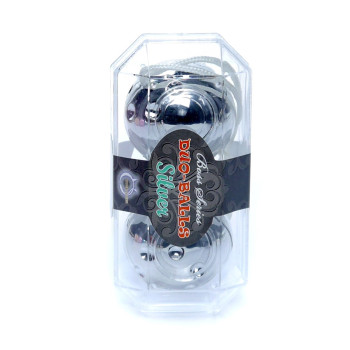 Вагинальные шарики Duo balls Silver, BS6700023