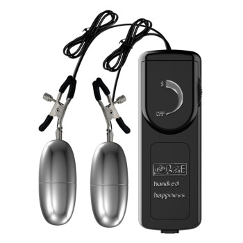 Вібростимулятор для грудей Nipple Clamps, BI-010060