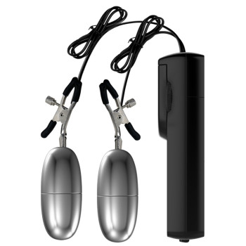 Вібростимулятор для грудей Nipple Clamps, BI-010060