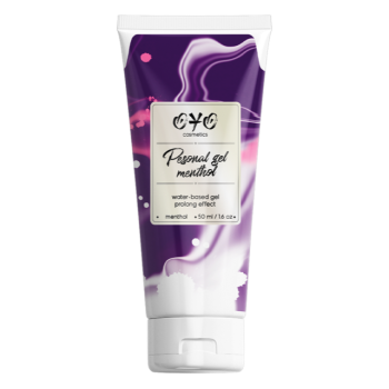 Вагінальний гель на водній основі з пролонгуючим ефектом OYO Personal Gel Menthol, 50 мл