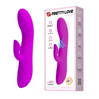 Вібратор із вакуумною стимуляцією клітора Pretty Love - Massage, BI-014395