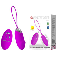 Віброяйце з пультом Ду Pretty Love - Julia, BI-014362W-4