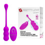 Віброяйце з дистанційним керуванням PrettyLove - Leshy, BI-014868W