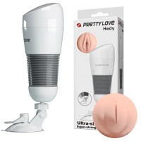 Вагіна-мастурбатор на присосці Pretty Love - Hedy, BM-00900T49N-3