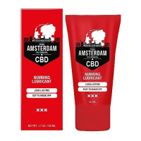 Вагінальний гель на водній основі з пролонгуючим ефектом Original CBD from Amsterdam - Numbing Lubricantl, 50 ml