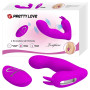 Мультифункціональний вібростимулятор на пульті керування Pretty Love Josephine Violet, BI-014843W