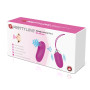 Комплект з віброяйця та вакуумного стимулятора Pretty Love ORTHUS Multifunctional 2 in 1, BI-014901W